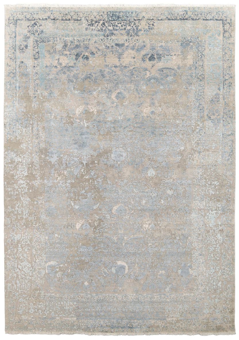 handgeknüpfter Orienteppich Eterno aus Indien Maß 420x298 cm