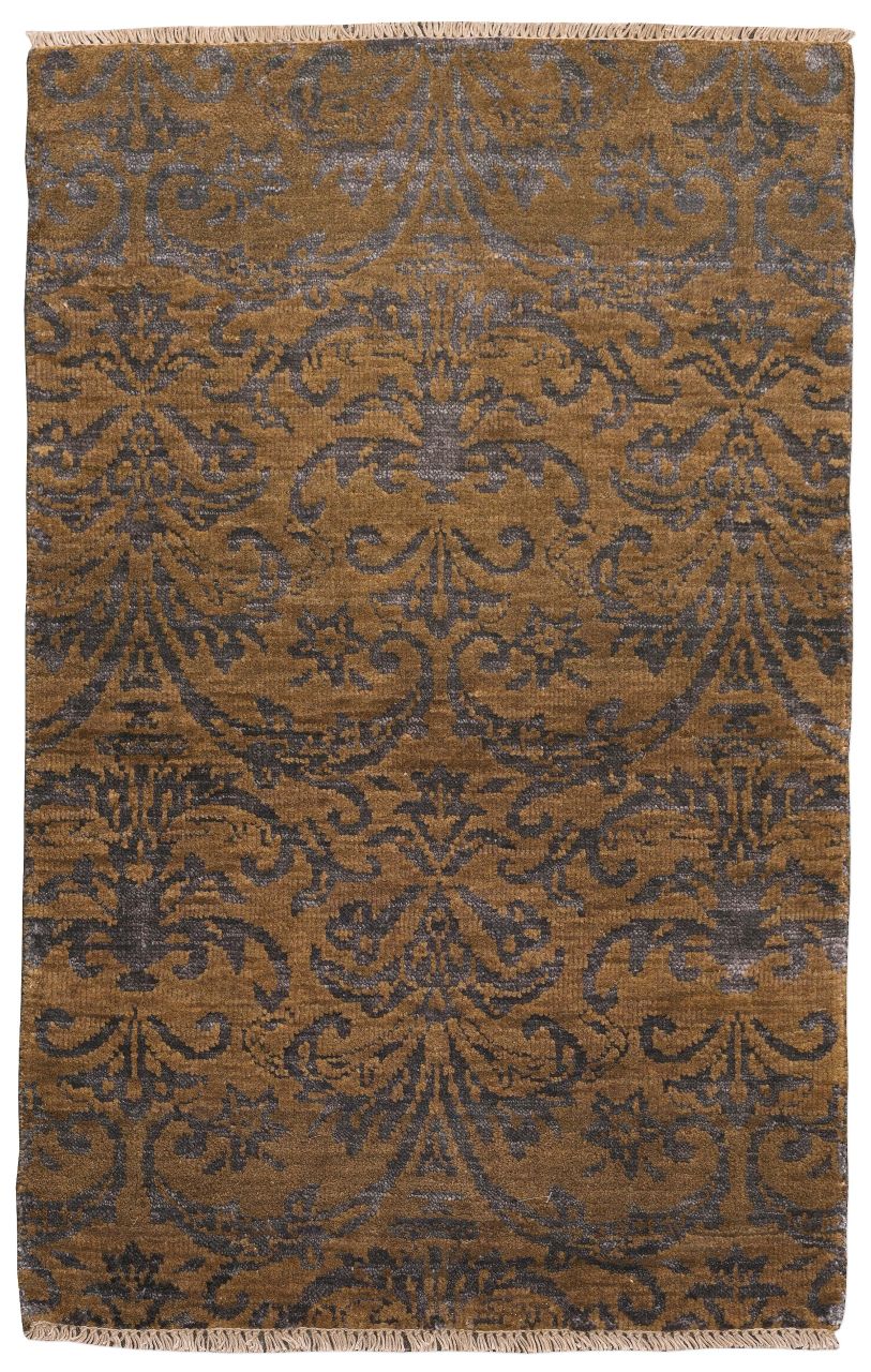 handgeknüpfter Orienteppich Eterno aus Indien Maß 90x60 cm