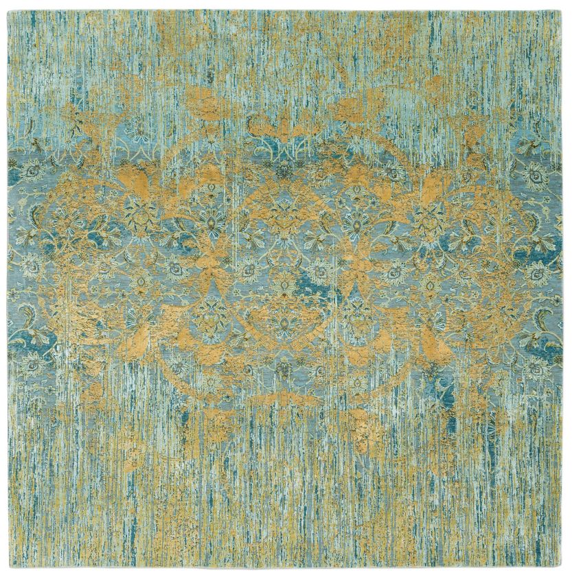 handgeknüpfter Orienteppich Eterno-Prime aus Indien Maß 201x200 cm