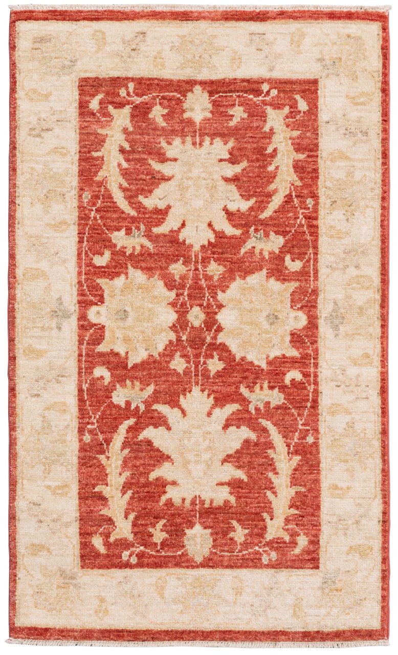 handgeknüpfter Orienteppich Ferahan aus Afghanistan Maß 102x61 cm