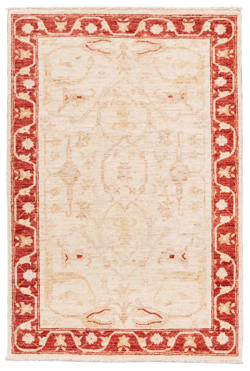 handgeknüpfter Orienteppich Ferahan aus Afghanistan Maß 124x82 cm