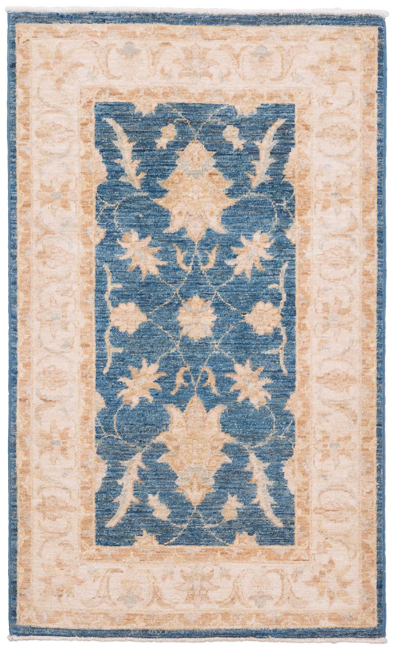 handgeknüpfter Orienteppich Ferahan aus Afghanistan Maß 131x80 cm