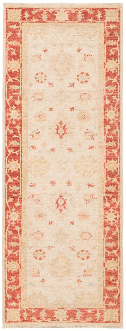 handgeknüpfter Orienteppich Ferahan aus Afghanistan Maß 195x74 cm