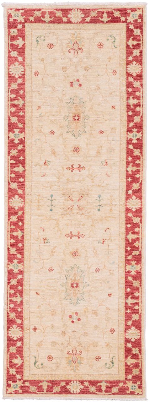 handgeknüpfter Orienteppich Ferahan aus Afghanistan Maß 203x74 cm