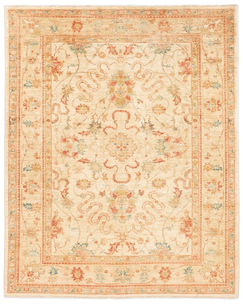 handgeknüpfter Orienteppich Ferahan aus Afghanistan Maß 216x172 cm