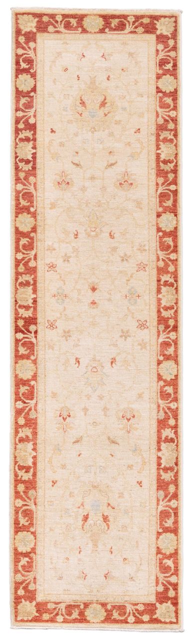 handgeknüpfter Orienteppich Ferahan aus Afghanistan Maß 270x75 cm