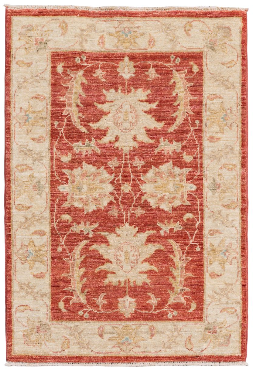 handgeknüpfter Orienteppich Ferahan aus Afghanistan Maß 93x63 cm