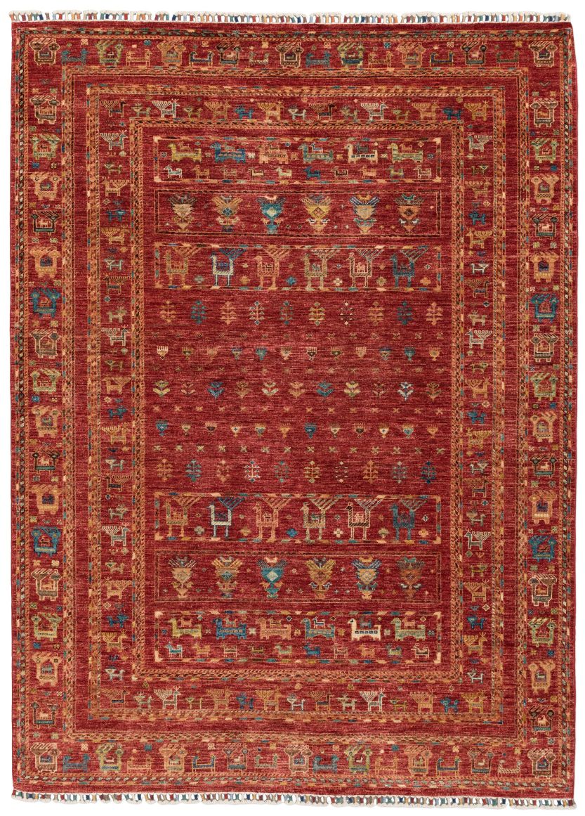 handgeknüpfter Orienteppich Ferahan-Lori aus Afghanistan Maß 232x171 cm