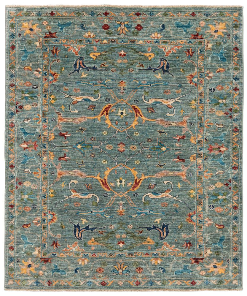 handgeknüpfter Orienteppich Ferahan-Novum aus Afghanistan Maß 182x153 cm