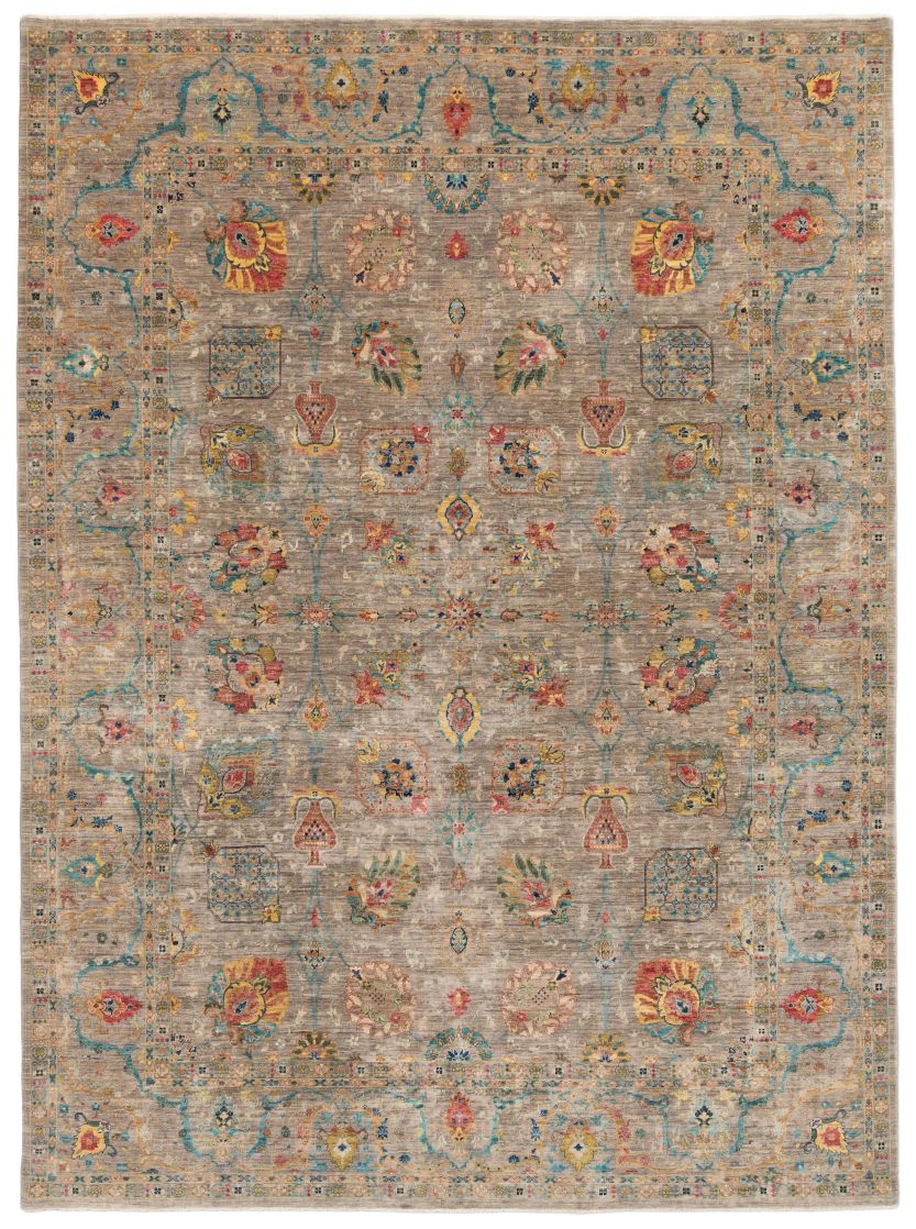 handgeknüpfter Orienteppich Ferahan-Novum aus Afghanistan Maß 371x271 cm