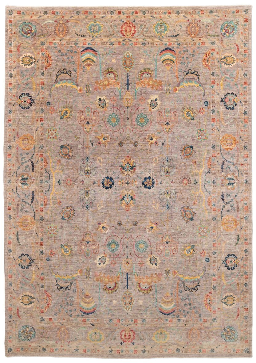 handgeknüpfter Orienteppich Ferahan-Novum aus Afghanistan Maß 428x302 cm