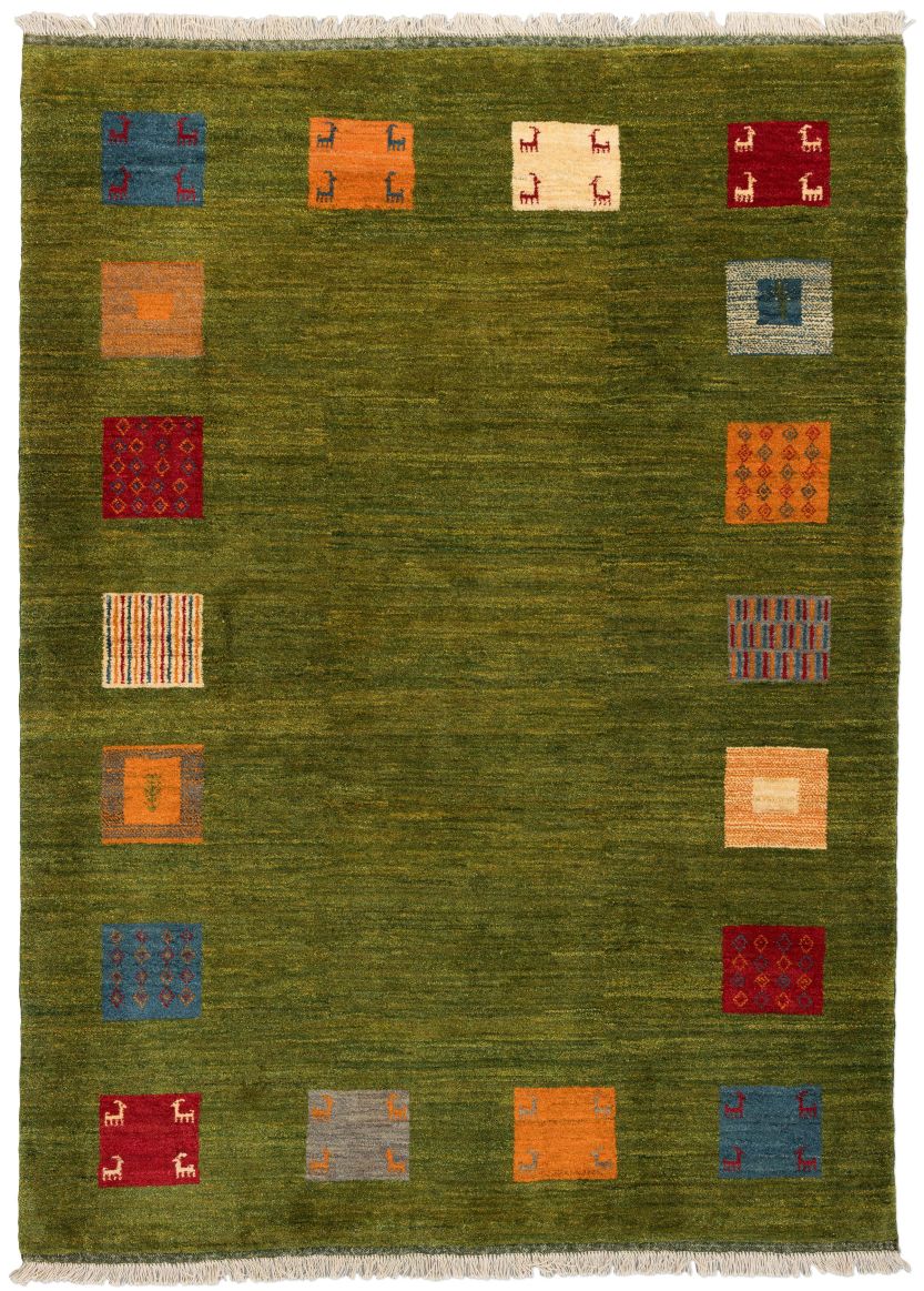 handgeknüpfter Orienteppich Gabbeh aus Persien Maß 240x178 cm