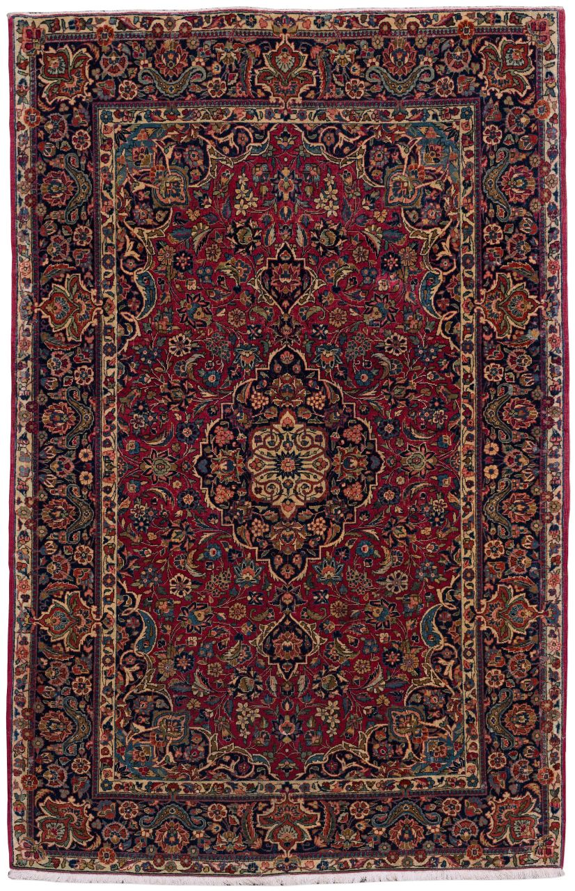 handgeknüpfter Orienteppich Gaswin aus Persien Maß 204x131 cm