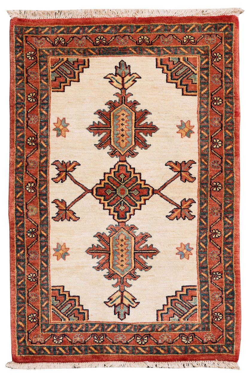 handgeknüpfter Orienteppich Ghadimi aus Persien Maß 126x82 cm