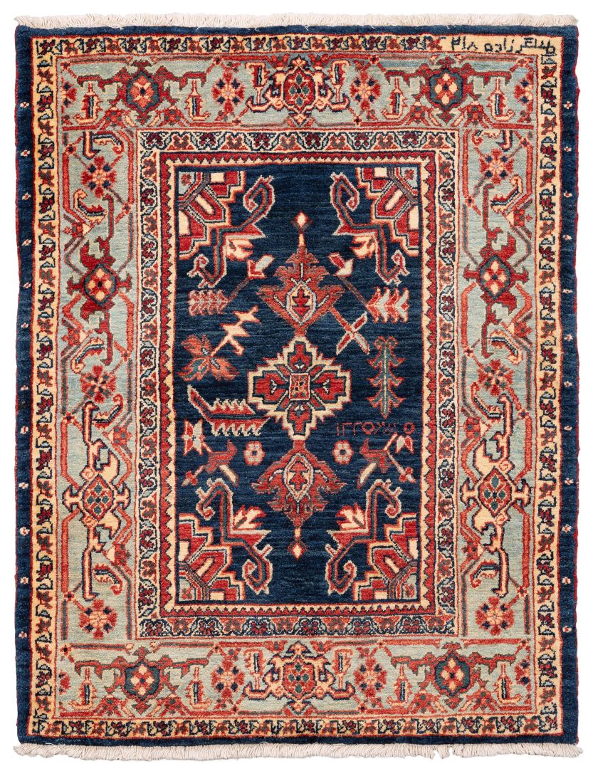 handgeknüpfter Orienteppich Ghadimi aus Persien Maß 155x120 cm