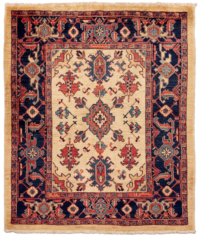 handgeknüpfter Orienteppich Ghadimi aus Persien Maß 156x132 cm