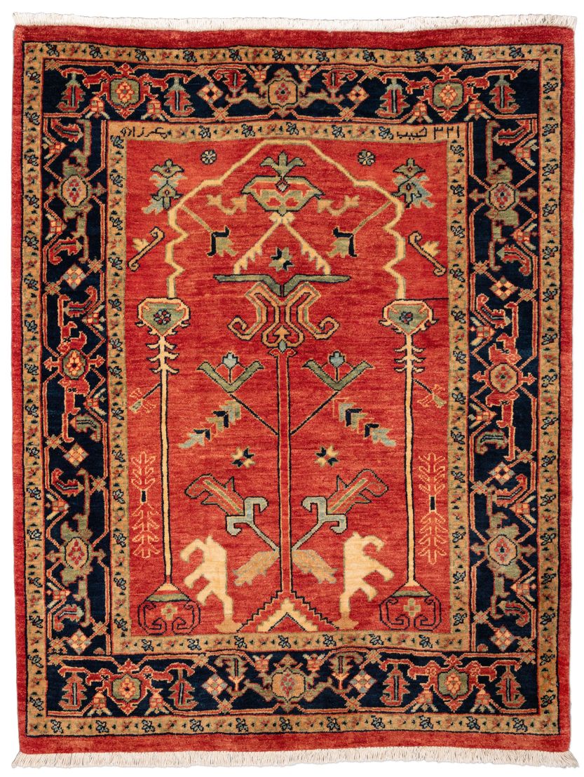 handgeknüpfter Orienteppich Ghadimi aus Persien Maß 160x125 cm