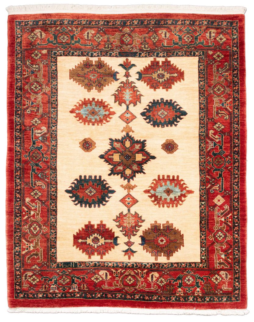 handgeknüpfter Orienteppich Ghadimi aus Persien Maß 162x134 cm