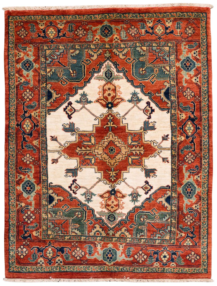 handgeknüpfter Orienteppich Ghadimi aus Persien Maß 182x138 cm