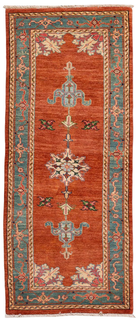 handgeknüpfter Orienteppich Ghadimi aus Persien Maß 183x76 cm