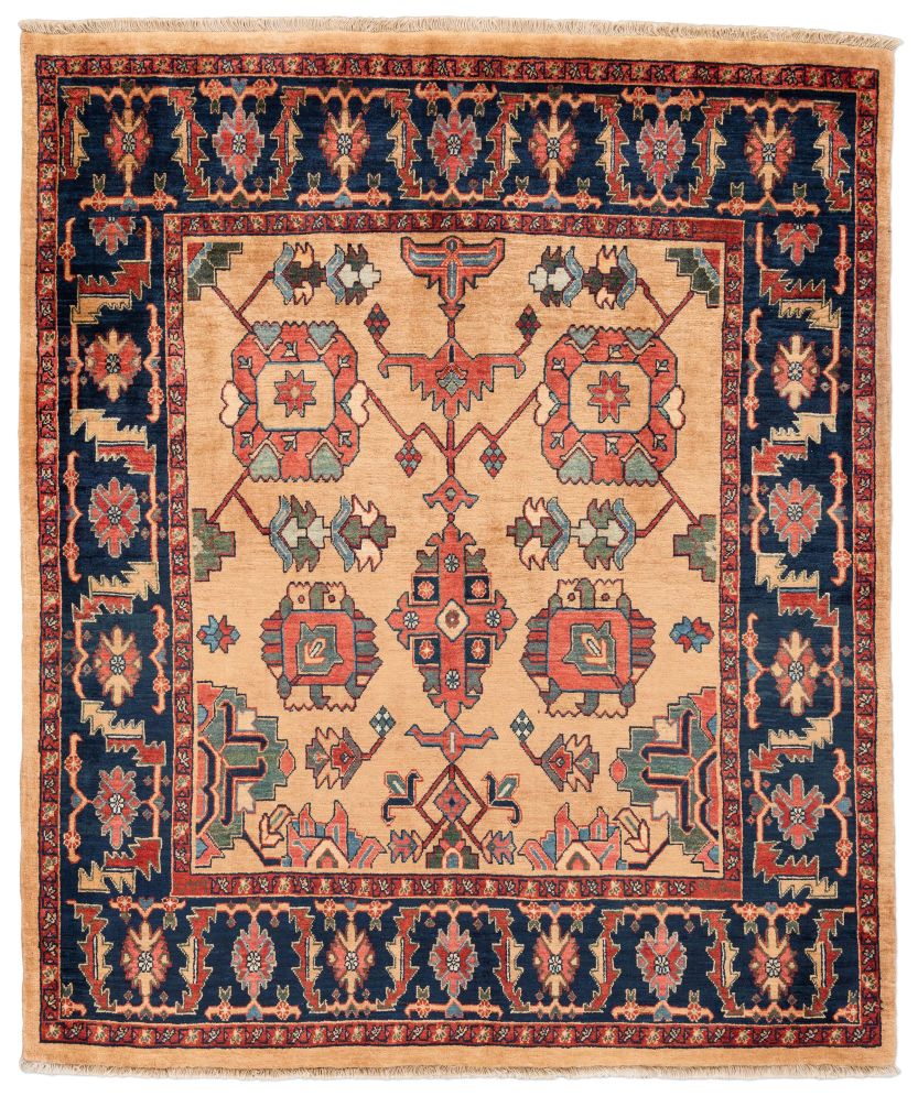 handgeknüpfter Orienteppich Ghadimi aus Persien Maß 195x165 cm