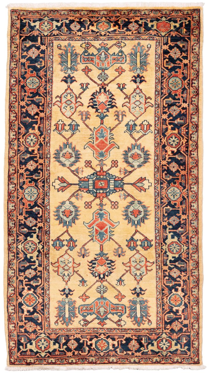 handgeknüpfter Orienteppich Ghadimi aus Persien Maß 199x111 cm