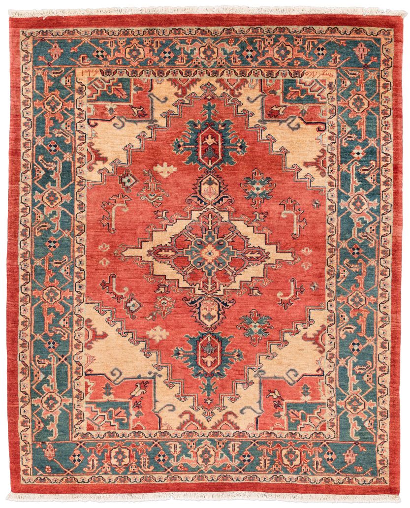 handgeknüpfter Orienteppich Ghadimi aus Persien Maß 207x170 cm