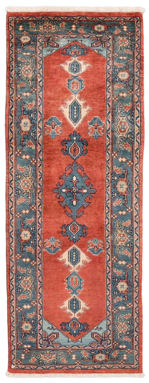 handgeknüpfter Orienteppich Ghadimi aus Persien Maß 208x81 cm