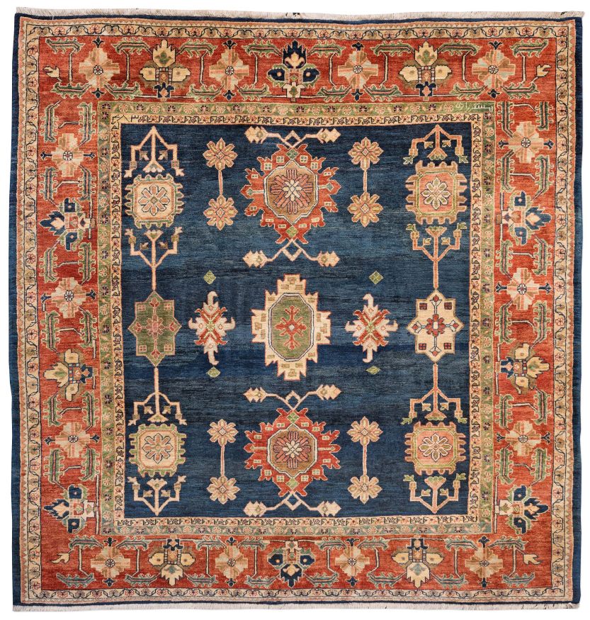 handgeknüpfter Orienteppich Ghadimi aus Persien Maß 225x218 cm