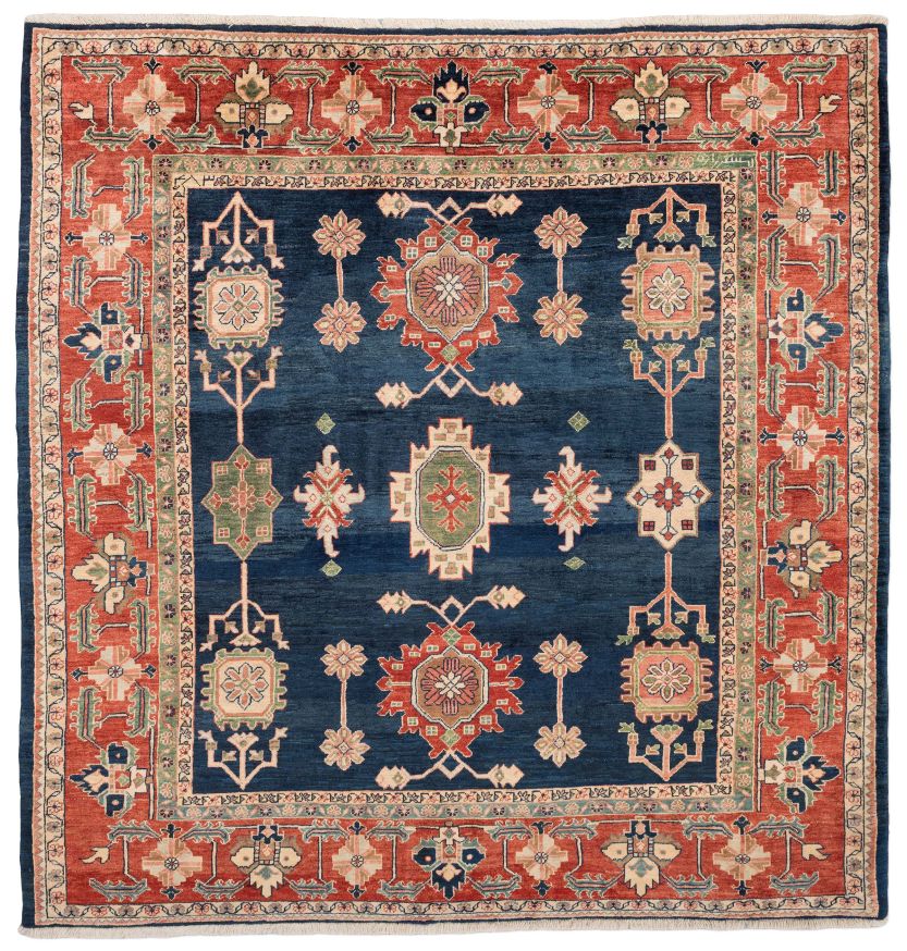 handgeknüpfter Orienteppich Ghadimi aus Persien Maß 225x218 cm