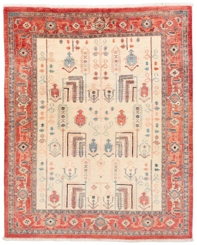 handgeknüpfter Orienteppich Ghadimi aus Persien Maß 242x198 cm