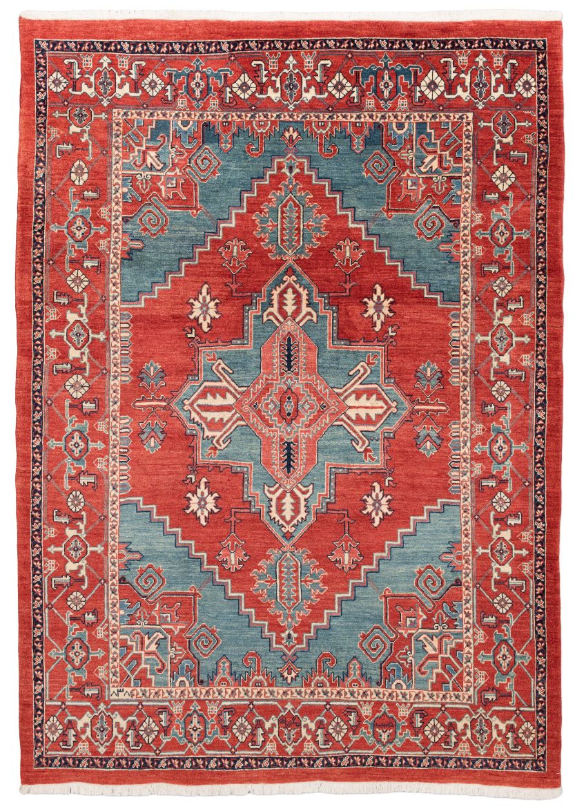 handgeknüpfter Orienteppich Ghadimi aus Persien Maß 251x180 cm