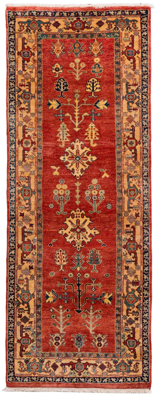 handgeknüpfter Orienteppich Ghadimi aus Persien Maß 254x97 cm