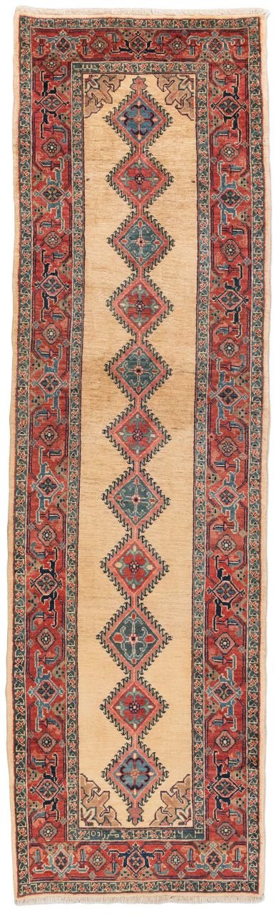 handgeknüpfter Orienteppich Ghadimi aus Persien Maß 292x83 cm