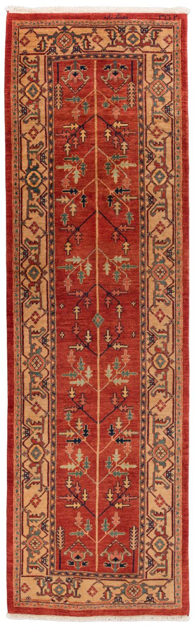 handgeknüpfter Orienteppich Ghadimi aus Persien Maß 307x93 cm