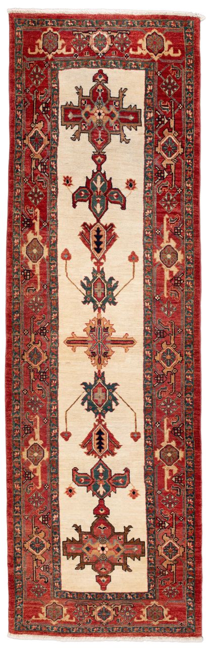 handgeknüpfter Orienteppich Ghadimi aus Persien Maß 310x96 cm