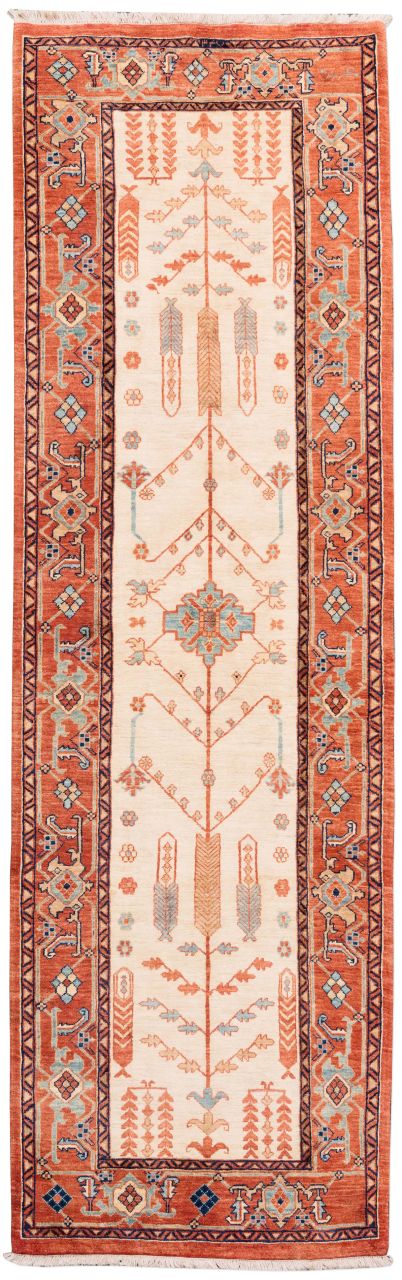 handgeknüpfter Orienteppich Ghadimi aus Persien Maß 314x98 cm