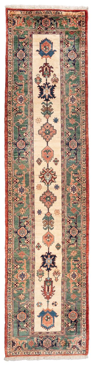handgeknüpfter Orienteppich Ghadimi aus Persien Maß 323x76 cm