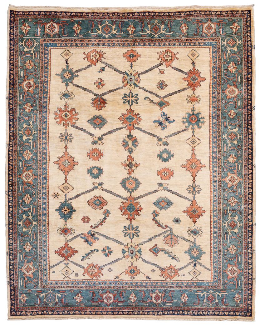 handgeknüpfter Orienteppich Ghadimi aus Persien Maß 330x267 cm