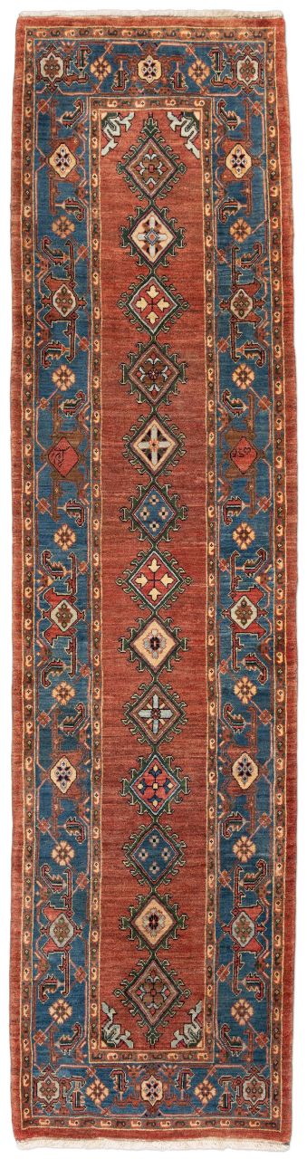 handgeknüpfter Orienteppich Ghadimi aus Persien Maß 330x83 cm