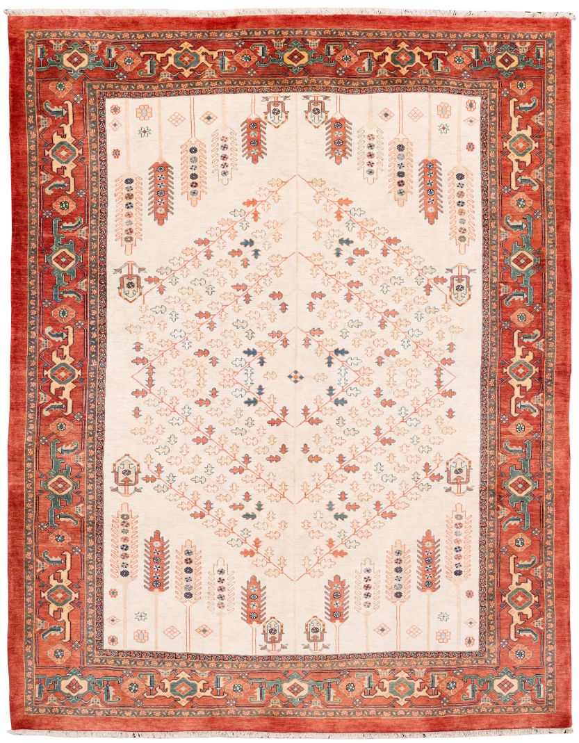 handgeknüpfter Orienteppich Ghadimi aus Persien Maß 380x295 cm