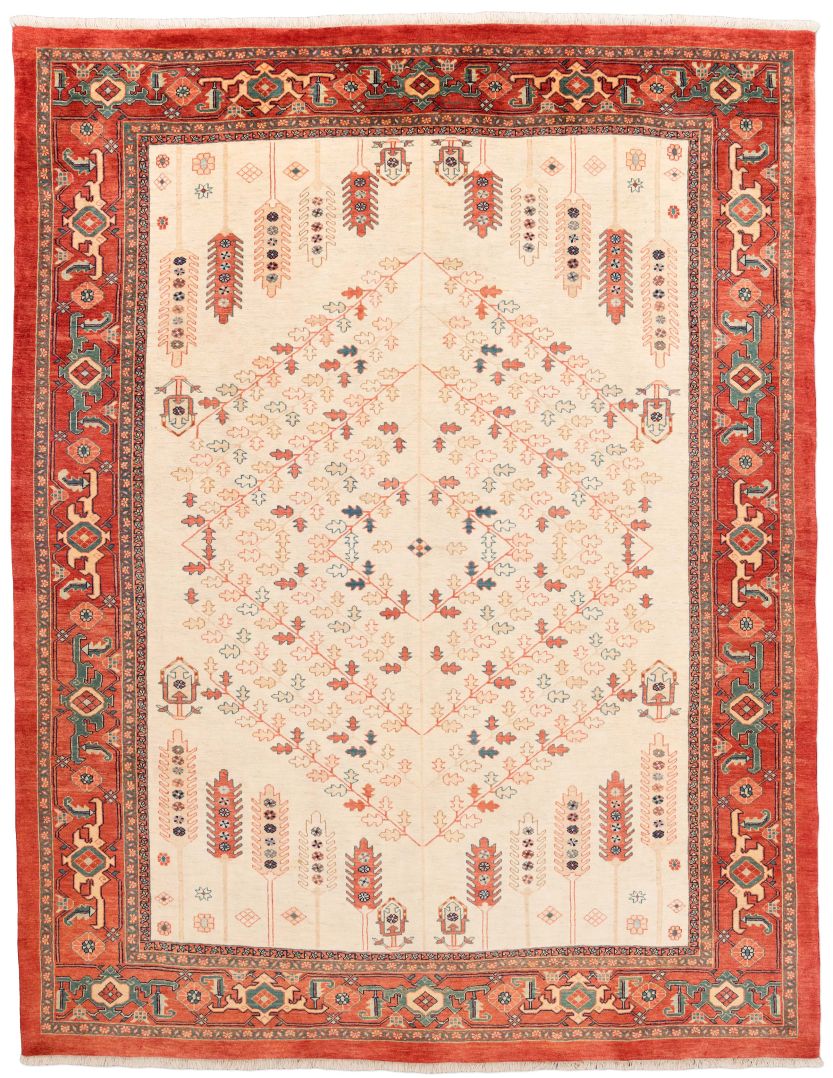 handgeknüpfter Orienteppich Ghadimi aus Persien Maß 380x295 cm