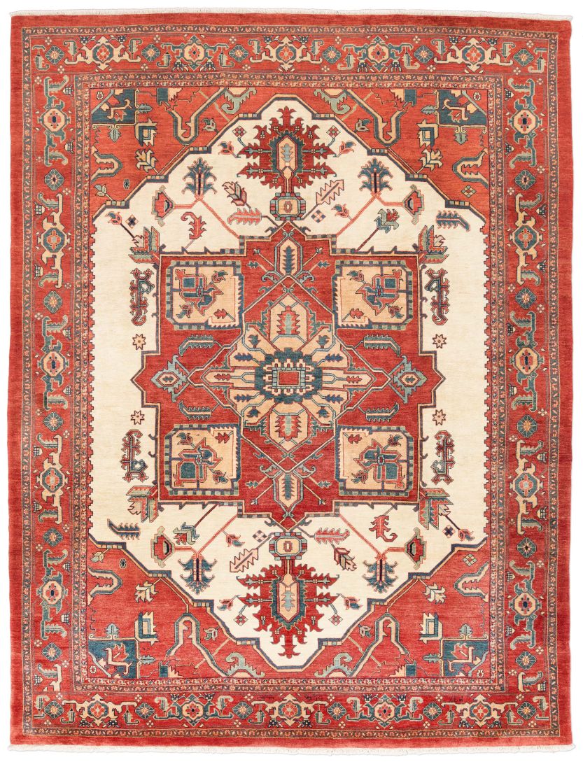 handgeknüpfter Orienteppich Ghadimi aus Persien Maß 390x300 cm