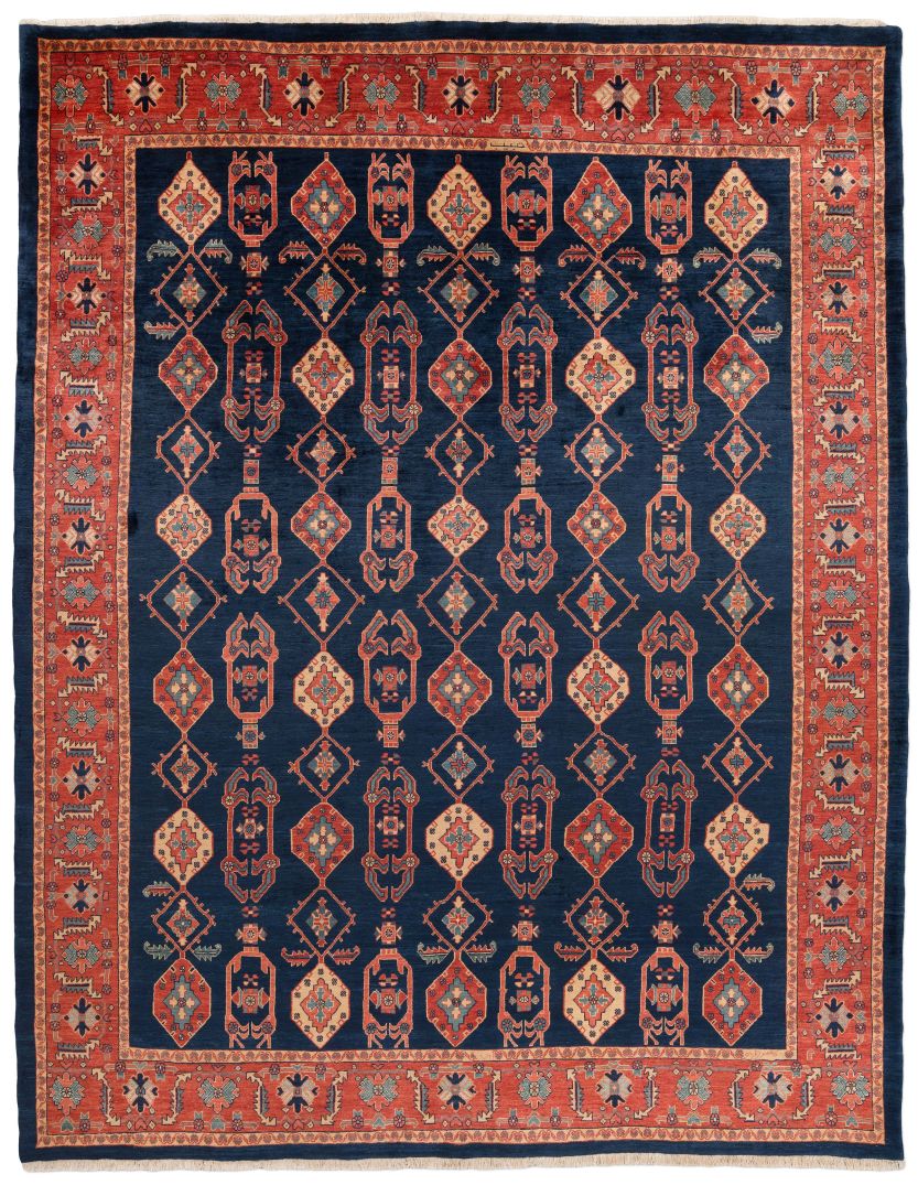 handgeknüpfter Orienteppich Ghadimi aus Persien Maß 395x307 cm