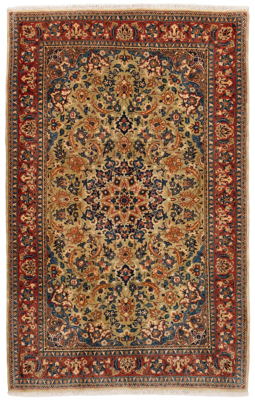 handgeknüpfter Orienteppich Ghiassabad aus Persien Maß 198x130 cm