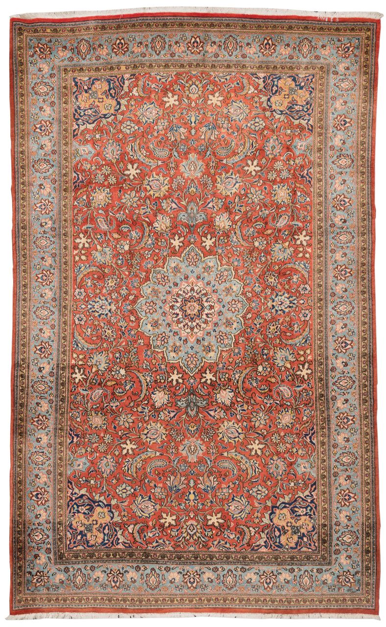 handgeknüpfter Orienteppich Ghom aus Persien Maß 325x203 cm