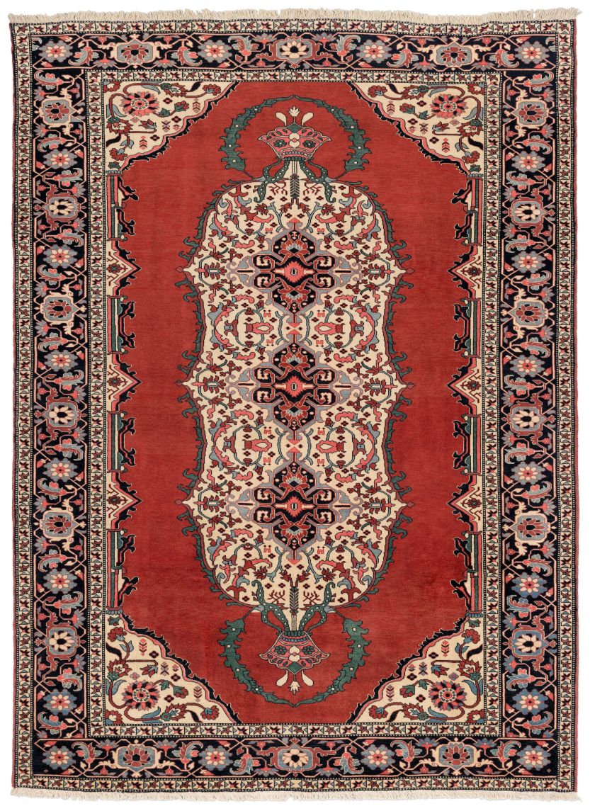 handgeknüpfter Orienteppich Gotschan aus Persien Maß 270x196 cm