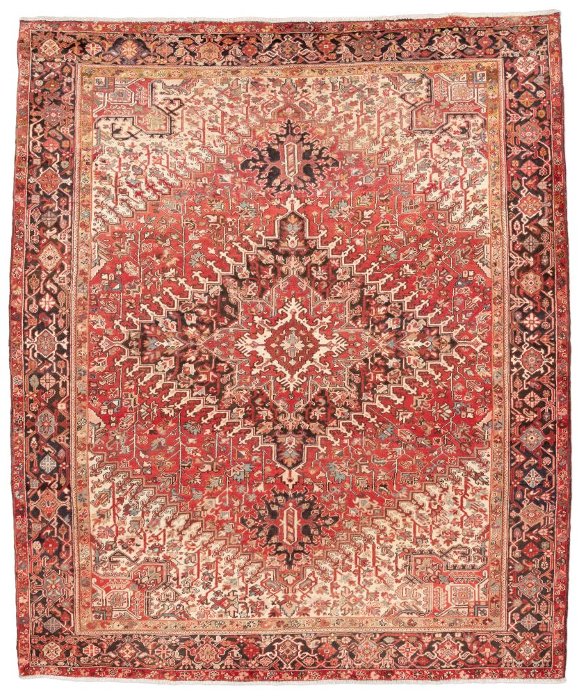 handgeknüpfter Orienteppich Heriz aus Persien Maß 313x267 cm