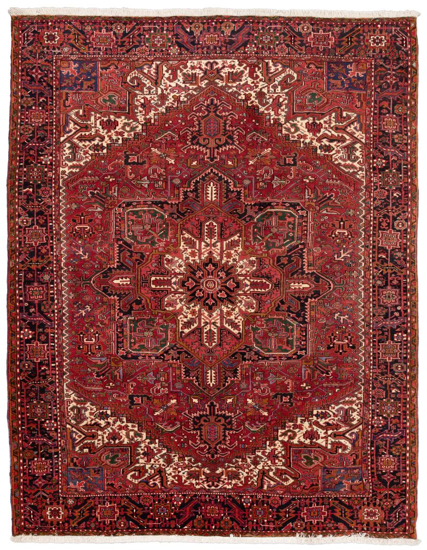 handgeknüpfter Orienteppich Heriz aus Persien Maß 330x260 cm