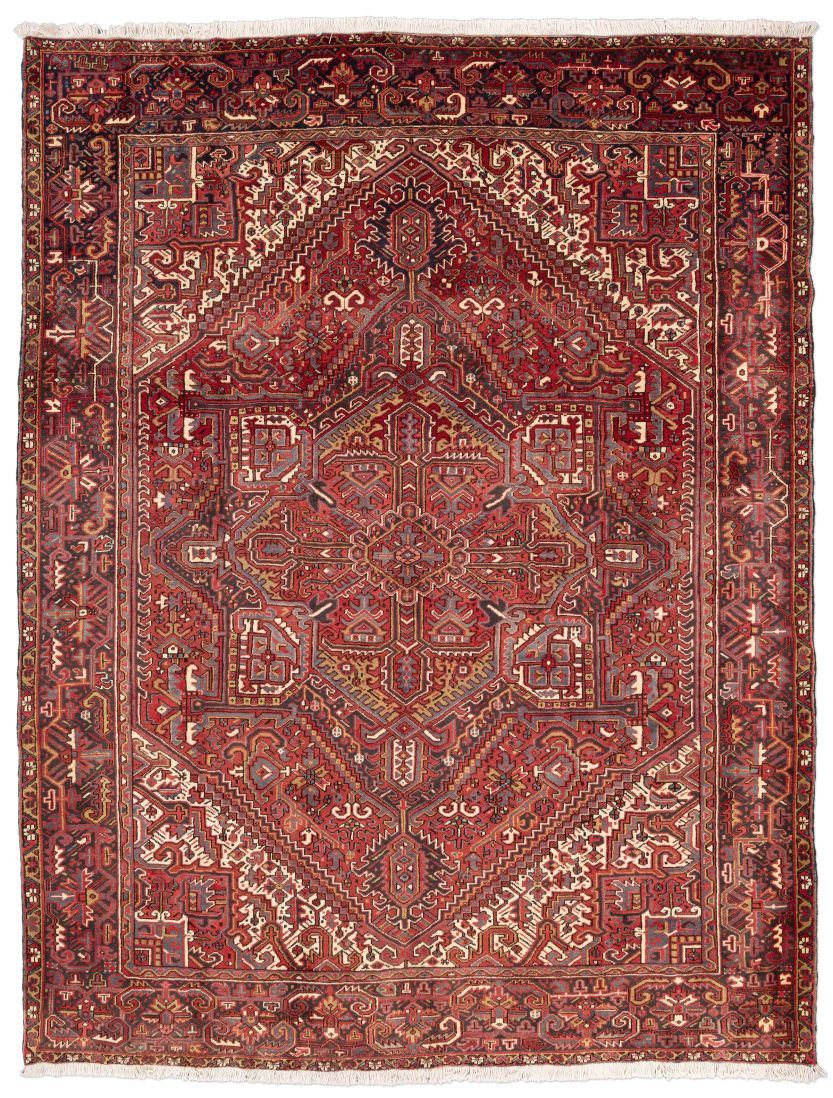 handgeknüpfter Orienteppich Heriz aus Persien Maß 343x262 cm